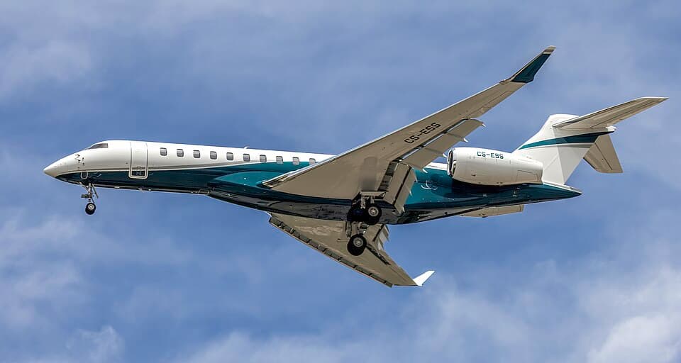 Bombardier Global 7500 exterior photograph