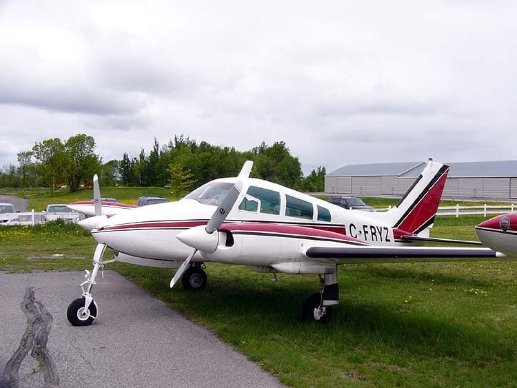 Cessna 310J exterior photograph