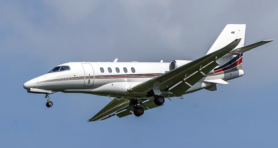 Cessna Citation Latitude exterior photograph