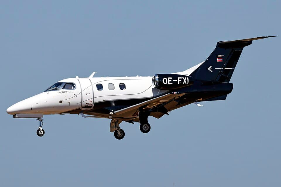 Embraer Phenom 100EX exterior photograph