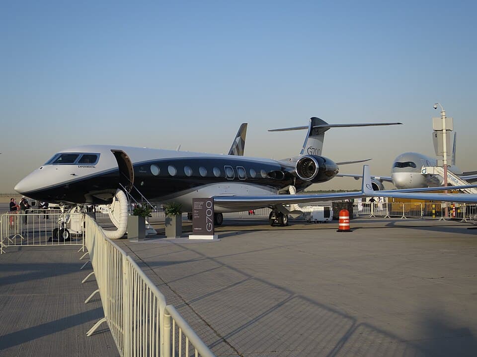 Gulfstream G700 exterior photograph